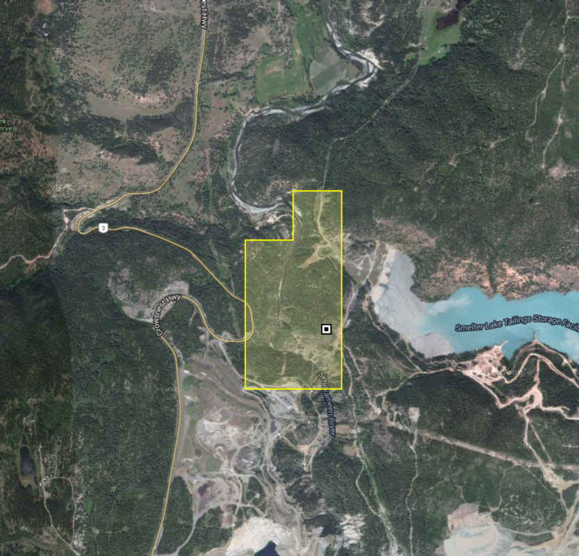 Copper Mountain Area, Copperhill Claims